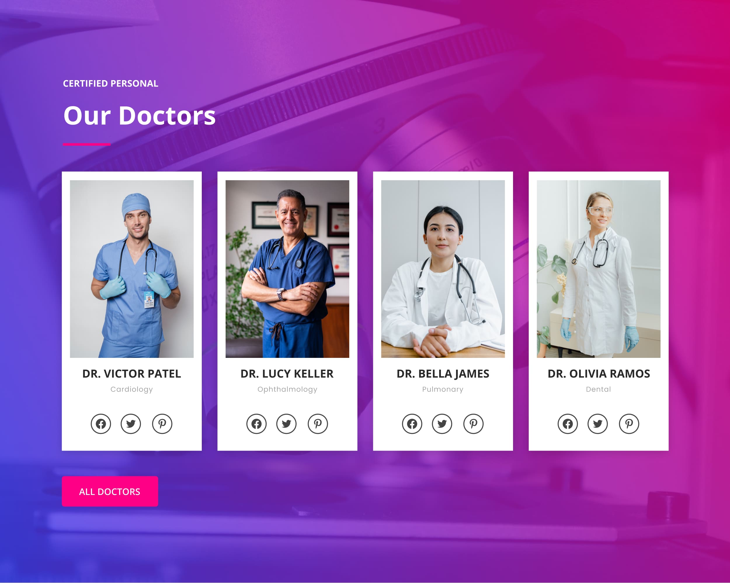 Our Doctors Section